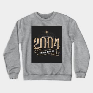 Born in Year 2004 Crewneck Sweatshirt